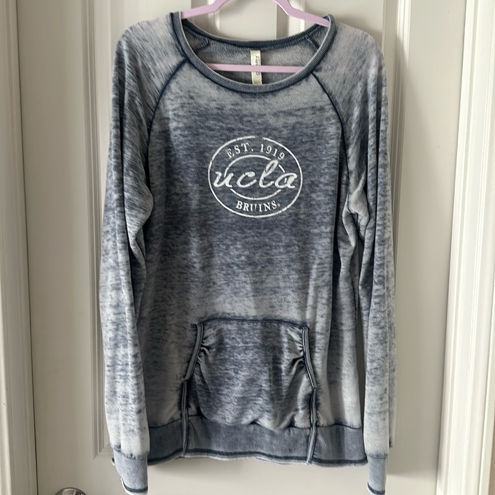 UCLA Slouchy Long Sleeve Lightweight Sweatshirt